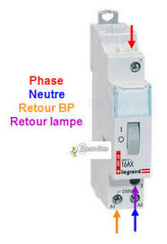 Cablage Branchement Telerupteur Legrand Unipolaire Voir Schema Cablage Electrique Maison Cablage Electrique Contacteur Electrique