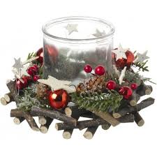 Shop pillar holders, taper candelabras, tiny tea lights and more. Les059e Large Frosted Berry And Pinecone Candle Holder 20cm 39910 Christmas Candles And Holders Rosefields