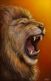 Lions Roar My Fight Name On Pinterest Lion Roaring Lion And Lion Painting Lion Artwork Lion Photography
