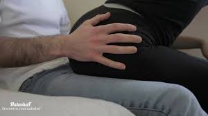 Sneaky Farts on your lap with leggings