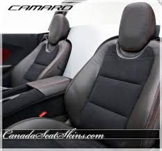 Chevrolet Camaro Leather And Suede Custom Interior Canadaseatskins Com Leather Camaro Automotiveleather Chevy Vehicles Chevrolet Camaro Leather Suede