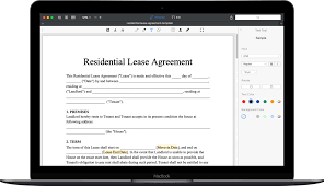Free Residential Lease Template Download Rental Agreement Sample Pdf