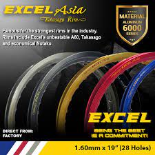 From the latest financial highlights, excel rim sdn. Takasago Excel Asia Rim 1 60mm X 19 28 Holes Shopee Malaysia