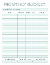 Monthly Budget Planner Template Unique Monthly Bud Planner Free Printable Bud Worksh Budget Planner Printable Budget Planner Template Budget Template Printable