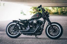 16% off leather motorcycle spring bracket seat for harley sportster chopper bobber custom solo 6 reviews cod. Customized Harley Davidson Sportster Forty Eight 48 Xl1200x By Thunderbike