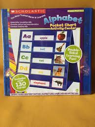 Upc 029116312081 Scholastic Alphabet Pocket Chart Activity