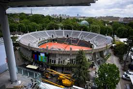 It's a venue or sports complex that hosts the french open located in paris. At The French Open Forehands In The Flora The New York Times