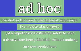Meaning Of Ad Hoc English Vocabulary Words English Vocabulary Words