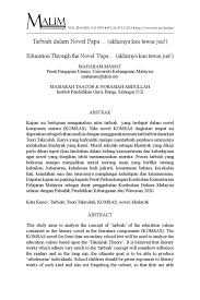 Ucapan duta besar mcfeeters pada siri ceramah dasar luar : Malim Vol13 2012 Novel Pendidikan Guru