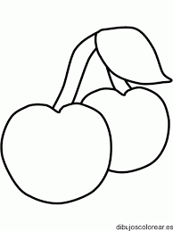Imágenes de banderas para pintar. Frutas