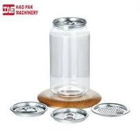 Pet Plastic Cans with Logo High Quality Transparent Plastic ...