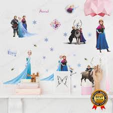 The dog's red collars provide the inspiration of how to break up the monotony of the black and white. Disney Princess Wall Stickers Frozen Elsa Sticker Home Decor Wallpaper Kids Room Decor Gifts Shopee Malaysia