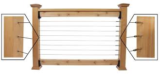 Shop the top cable railing brands like feeney, keylink, and prestige in stock and available now at decksdirect!. Cable Rail Kits From Ultra Tec