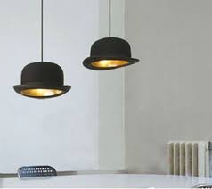 Creative Bowler Hat Lamp Http Www Recyclart Org Product Nilighttmnew Modern Bowler Hat Ceiling Light Pendant Ceiling Pendant Lights Ceiling Lights Lamp