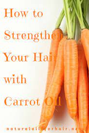 It will add brilliance, sheen and luster. Carrot Oil For Hair