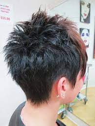 Short Hair Back Trendy Short Hair Styles Spikey Short Hair