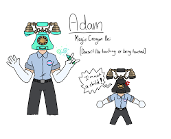 Adam (Magic Crayon boi) by JustThePhoneGuy