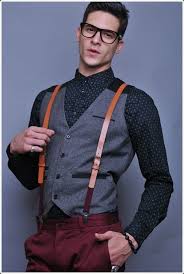 Suspenders Style With Waistcoat Suspenders Men Fashion How To Wear Suspenders Hipster Mens Fashion