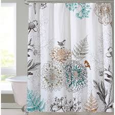 Phoebe Floral Single Shower Curtain Floral Shower Curtains Floral Shower Shower Curtain