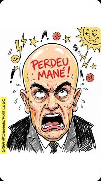 Uma charge animada que circula nas redes sociais tem alimentado críticas ao  Supremo Tribunal Federal (STF), com foco central no ministro Alexandre de  Moraes. O vídeo apresenta uma sátira sobre a atuação
