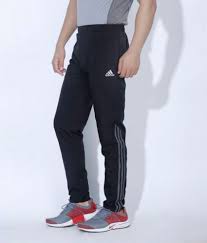 adidas climacool black polyester track pants