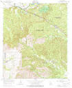 Buy topo map Lena LA, 1954 – YellowMaps Map Store