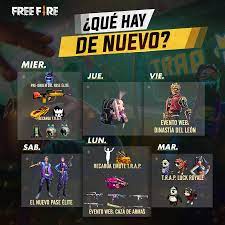 These are the free fire june 12, 2021 remember press the red button to view active codes de free fire. Free Fire Latam Twitterissa Llego La Agenda Semanal Listos Para El Nuevo Pase Elite T R A P El Dia Sabado Recuerda Que Podras Pre Ordenarlo El Dia De Manana Https T Co Vnywsamavw