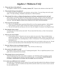 You can experience the version for other devices running on your device. Algebra 1 Midterm Faq