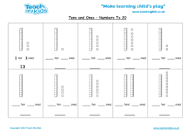 Education is the main axis for the development of every human being, which is why the teacher's worksheets pdf has as its main understand ones, tens and hundreds. Tens And Ones Numbers To 20 Tmk Education