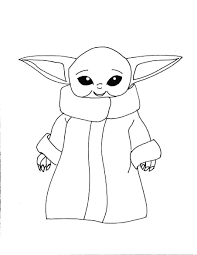Draw baby yoda in space. Baby Yoda Coloring Page Star Wars Coloring Sheet Baby Yoda Coloring Page Cute Coloring Pages