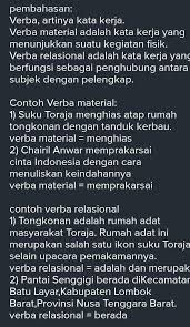 Panjang >< pendek panjang : Buatlah 3 Contoh Verba Relasional Brainly Co Id