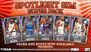 With 10 seconds remaining kd misses the dagger, so know you have a chance to win the game. Nba 2k20 Spotlight Sim Super Packs Fur Myteam