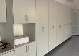 Garage cabinets, shelving and other solutions are available to help you get a handle on the an empty wall in the garage is all you need for your storage inspiration. Custom Garage Cabinets In Orange County Ca Cabinets Plus