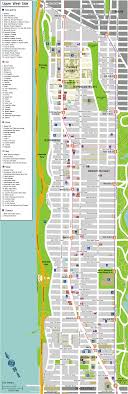 Ues Travel Map Upper West Side Manhattan Upper West Side Travel Maps
