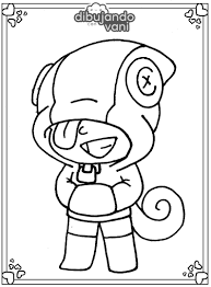 Brawl stars es uno de los juegos más populares en los que deberás derrotar a los oponentes con uno o un equipo de tres luchadores. Dibujos De Brawl Stars Para Imprimir Y Colorear Dibujando Con Vani