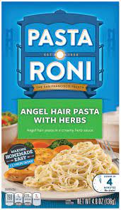 Wheat flour, whey, salt, palm oil, maltodextrin, corn syrup . Pasta Roni Angel Hair Pasta With Herbs Mix 4 8 Ounce Pack Of 12 Boxes Buy Online In Ecuador At Desertcart 8932826
