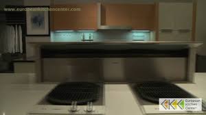 Create a modern kitchen with clean lines and minimalist decor. European Kitchen Center New York City Modern Kitchen Showroom Youtube