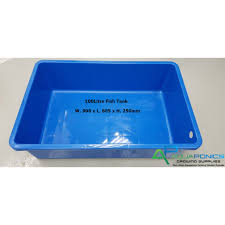 Fiberglass frp fish tank philippines malaysia singapore fish tank. 100liter Blue Plastic Multipurpose Tank Fish Tank Aquaponics Leca Media Growbed Shopee Malaysia