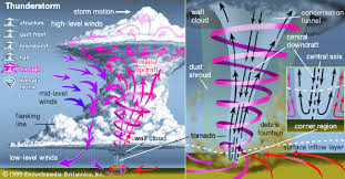 Tornadic Thunderstorm Anatomy Of A Tornado Weather Science Tornado Meteorology