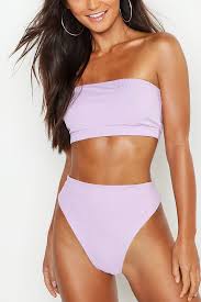 Un effet amincissant immédiat grâce à la maille de contention et un confort seconde peau indéniable ! Petite Culotte Taille Haute Cotelee A Coordonner Boohoo