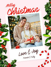 The christmas greeting card template is a colorful christmas greeting card template that can be used to wish a merry christmas and happy new year to friends and family. Customize 5 970 Christmas Cards Design Templates Postermywall