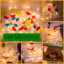 Light Table Activity Light Box Activities Light Table Light Table For Kids