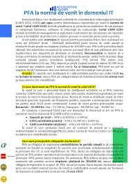 Pfa La NormÄƒ De Venit In Domeniul It Accounting Leader Facebook