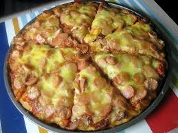 Resepi Nennie Khuzaifah Pizza Sardin Sosej Memasak Food Combining Makanan