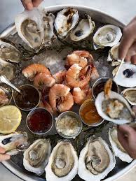 Huitre Oyster French Bistro Food Seafood Platter Food