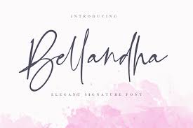 Debby free font designed to feel personal and imperfect; Bellandha Signature Script Font Befonts Com