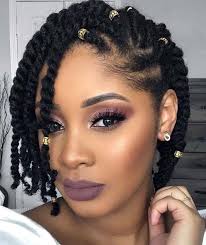 The hairstyle is the different types of styles done to the hairs. 45 Beautiful Natural Hairstyles You Can Wear Anywhere Stayglam Protective Hairstyles For Natural Hair Natural Hair Styles For Black Women Natural Hair Twists