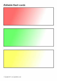 Click page layout and select size. select double postcard from the list. Editable Primary Classroom Flash Cards Sparklebox