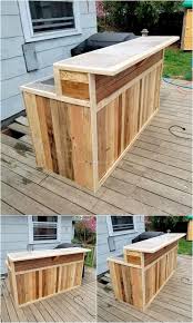 How To Use Wooden Pallets For The Fantastic Look Of Your Home With Images Pallet Furniture Outdoor Wood Pallet Bar Pallet Diy
