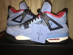 The air jordan brand collaboration with multi platinum hip hop recording artist travis scott for the air jordan 4 retro. Nike Air Jordan 4 Retro Travis Scott Cactus Jack 308497 406 Nrg Astro Cd4487 100 884802125440 Ebay